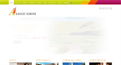 Desktop Screenshot of albergueolimpico.com